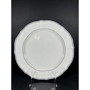 NORITAKE IVORY CHINA #7382 "ADRIANNA" 10 1/2" DINNER PLATE NEW